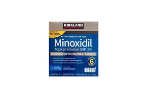 Kirkland Signature Solución Tópica Anticaída Paquete de 6