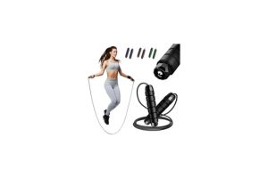 Cuerda Para Saltar 300 Cm con Mango Antideslizante Ajustable