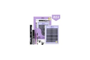Extensiones De Pestañas Kit 156pcs B24 BQ Lash Clásicas Y Gruesas