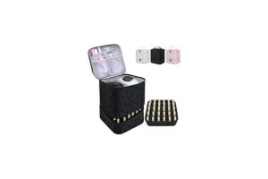 Estuche Organizador Esmaltes Impermeable Bolsas De Maquillaje