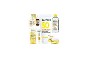 Kit Garnier Express Aclara Super UV Toque Seco 7 Productos