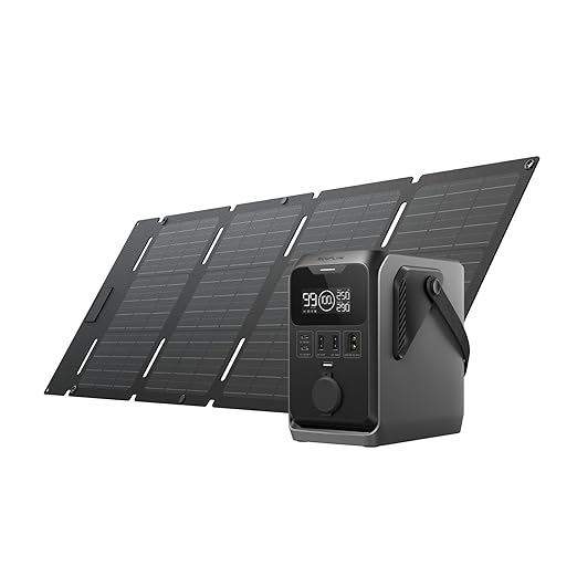 EF EcoFlow TRAIL 300 DC Estación de Energía Portátil 288Wh con Panel Solar