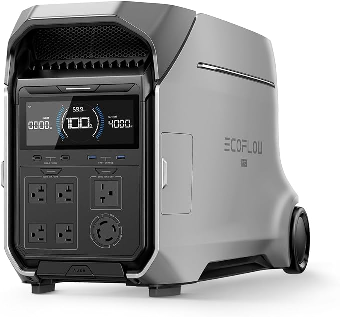 EF EcoFlow DELTA Pro 3 Estación de energía portátil batería LFP 4096Wh