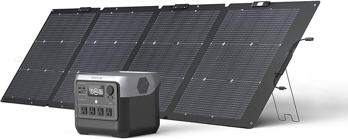EF EcoFlow RIVER 2 Pro Generador Solar con Panel Solar de 220W