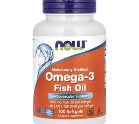 Now Foods Omega-3 100 cápsulas blandas