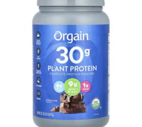 Orgain Proteína vegetal Proteína completa en polvo Chocolate 912 g