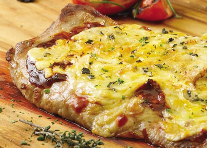 Matambre de ternera a la napolitana saludable