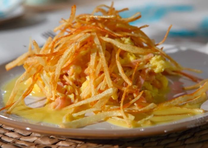 Revuelto Gramajo versión saludable y ligera