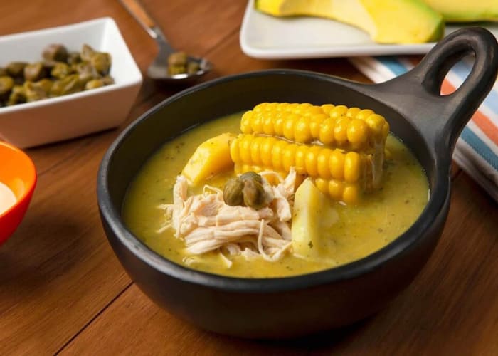 Ajiaco santafereño saludable