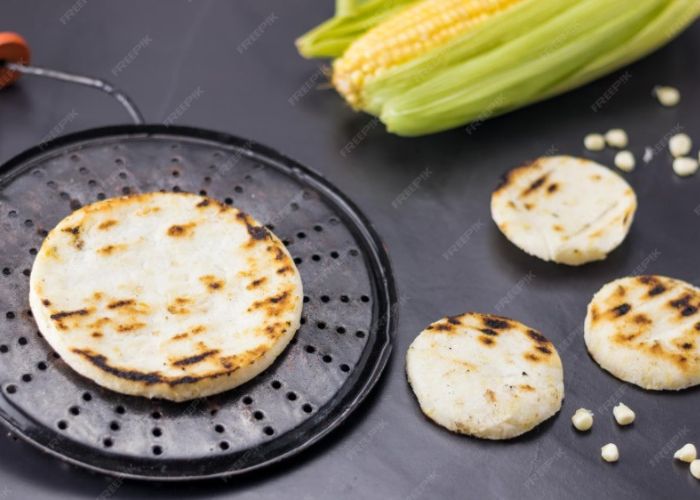 Arepa de Maíz Peto Saludable