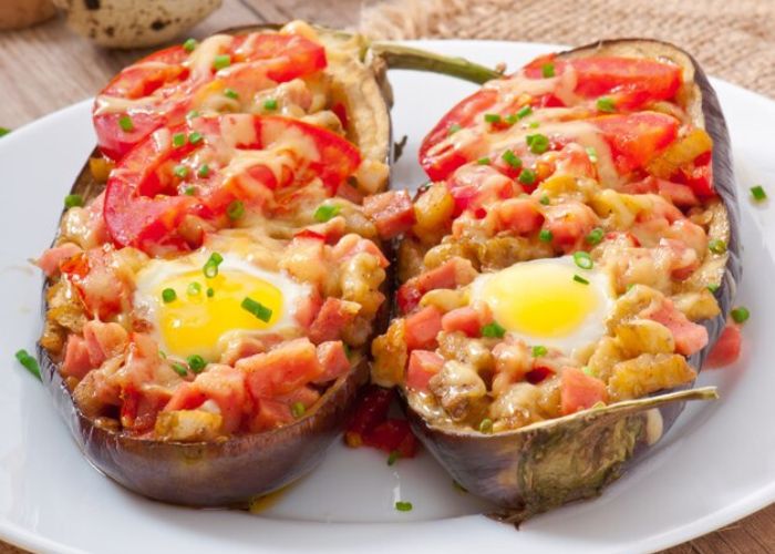 Berenjenas Rellenas Criollas