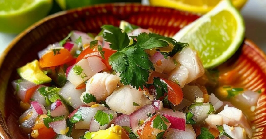 Ceviche de Pescado Colombiano