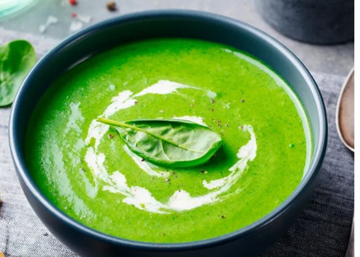 Crema de Espinaca Saludable