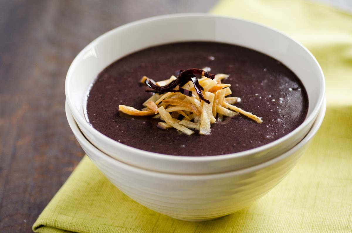 Crema de Frijol Negro