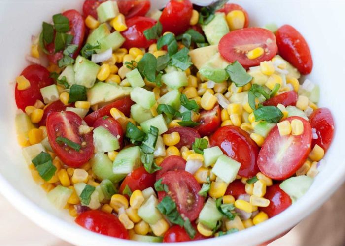 Ensalada de Maíz Fit Saludable