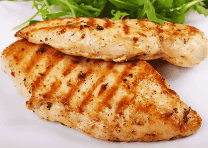 Pechugas de pollo a la plancha