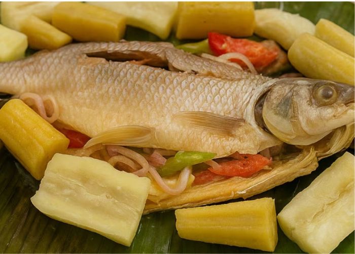 Viuda de pescado saludable