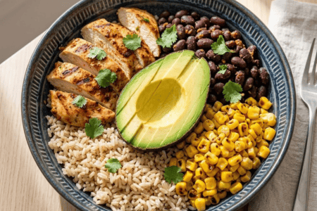 Bowls de arroz integral: recetas saludables en USA