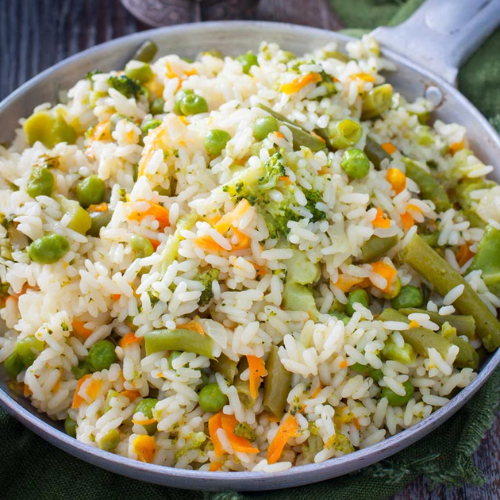 Arroz con Verduras Hondureño