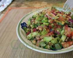 Ensalada de Lentejas con Nopal