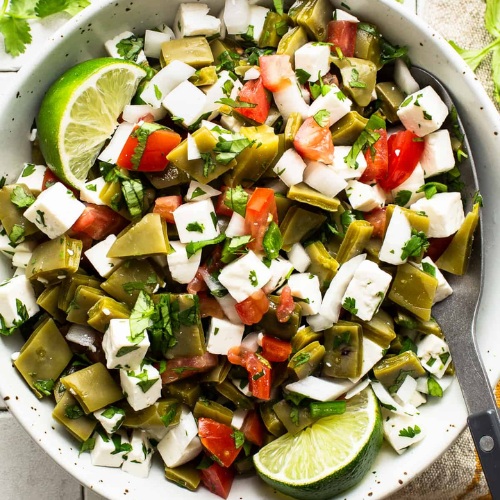 Ensalada de Nopal Fresca