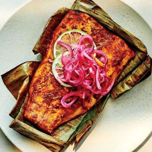 Pescado Tikin Xic Yucateco Marinado con Achiote
