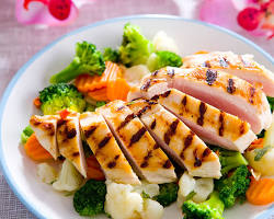 Pollo a la Plancha con Verduras