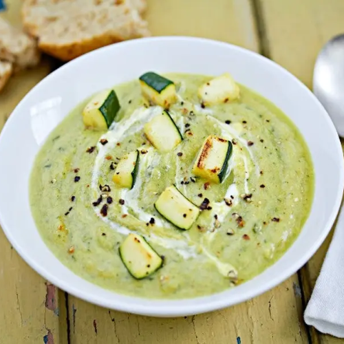 Sopa de Calabaza Italiana con Hierbas