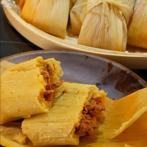 tamales saludables de elote asado