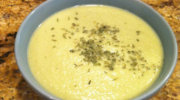 Sopa de chayote saludable