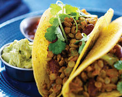 Tacos de Lentejas