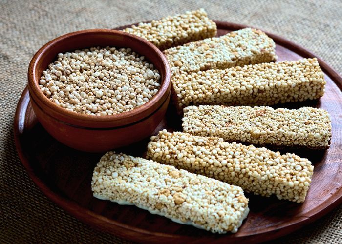 Barritas de kiwicha