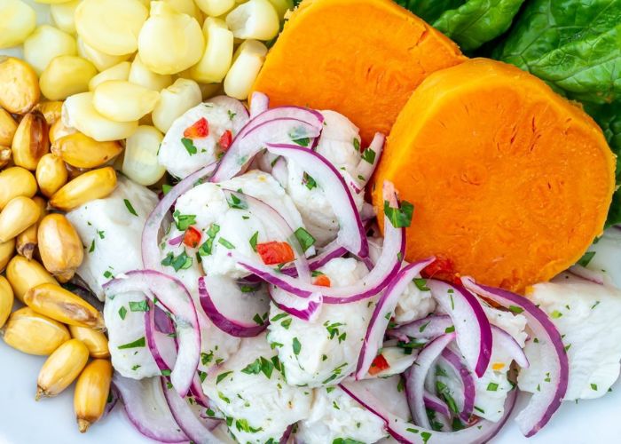 Ceviche peruano fit