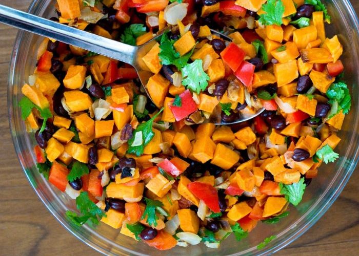 Ensalada de camote