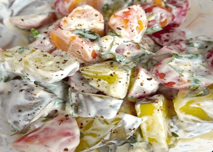 Ensalada de olluco