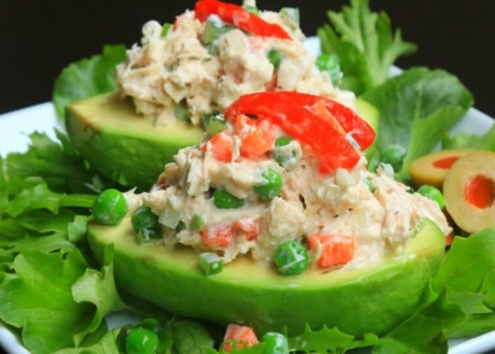 Palta rellena fit